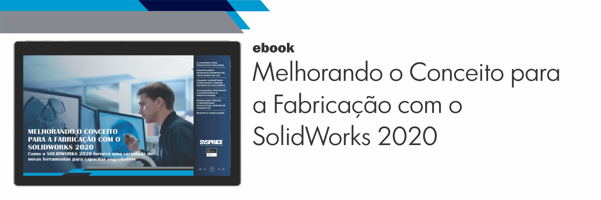 ebook - Melhorando o Conceito para a Fabricação com SolidWorks 2020